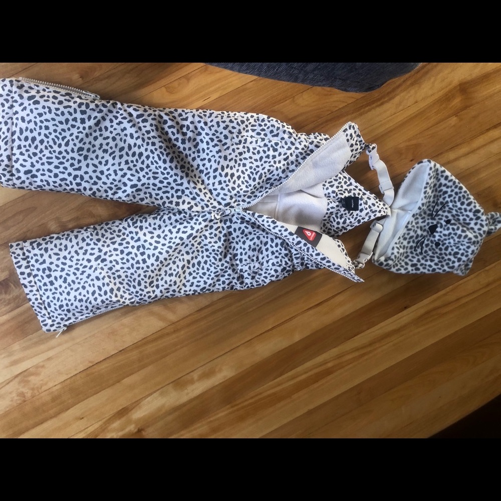 jumpsuit with a hat